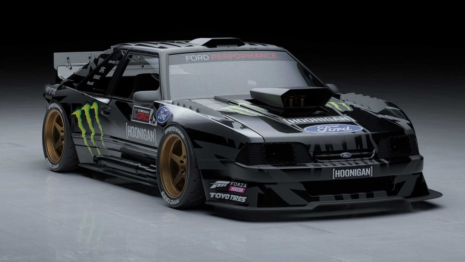 1920x1080 Ford 'Hoonifox' Is Ken Block's New Fox Body Mustang Drift Machine, Desktop