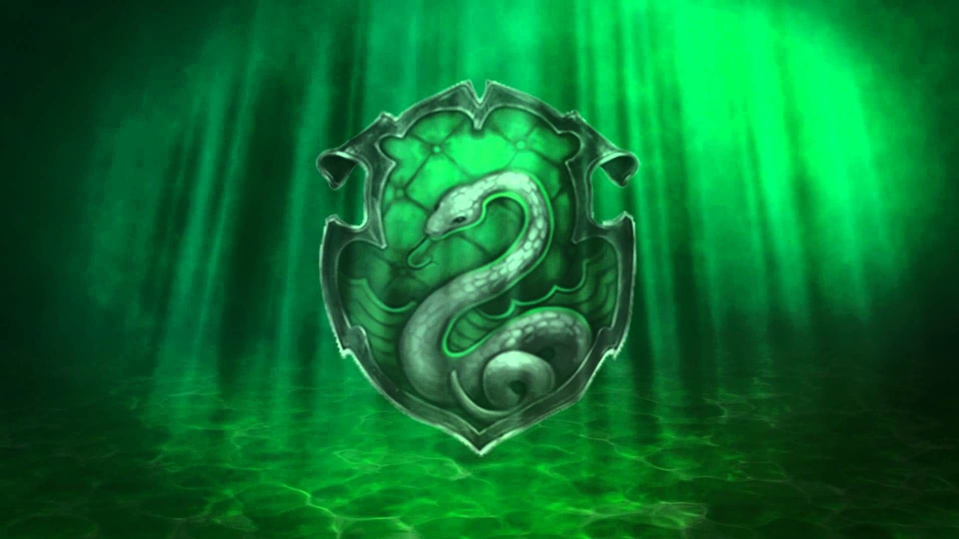 1920x1080 Slytherin Crest, Desktop