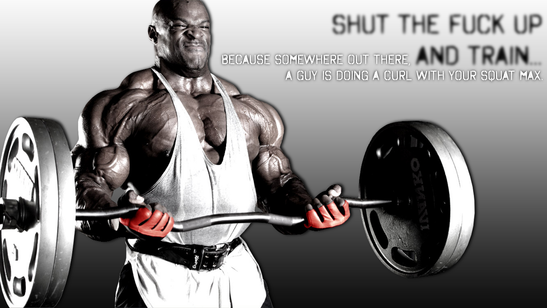 1920x1080 Bodybuilding Bodybuilder Curl Ronnie Coleman Weights Men Males, Desktop