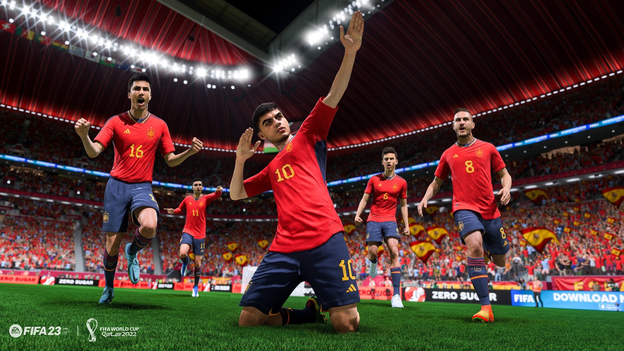 2050x1160 Play the FIFA World Cup 2022 from November 9 in FIFA 23, Desktop