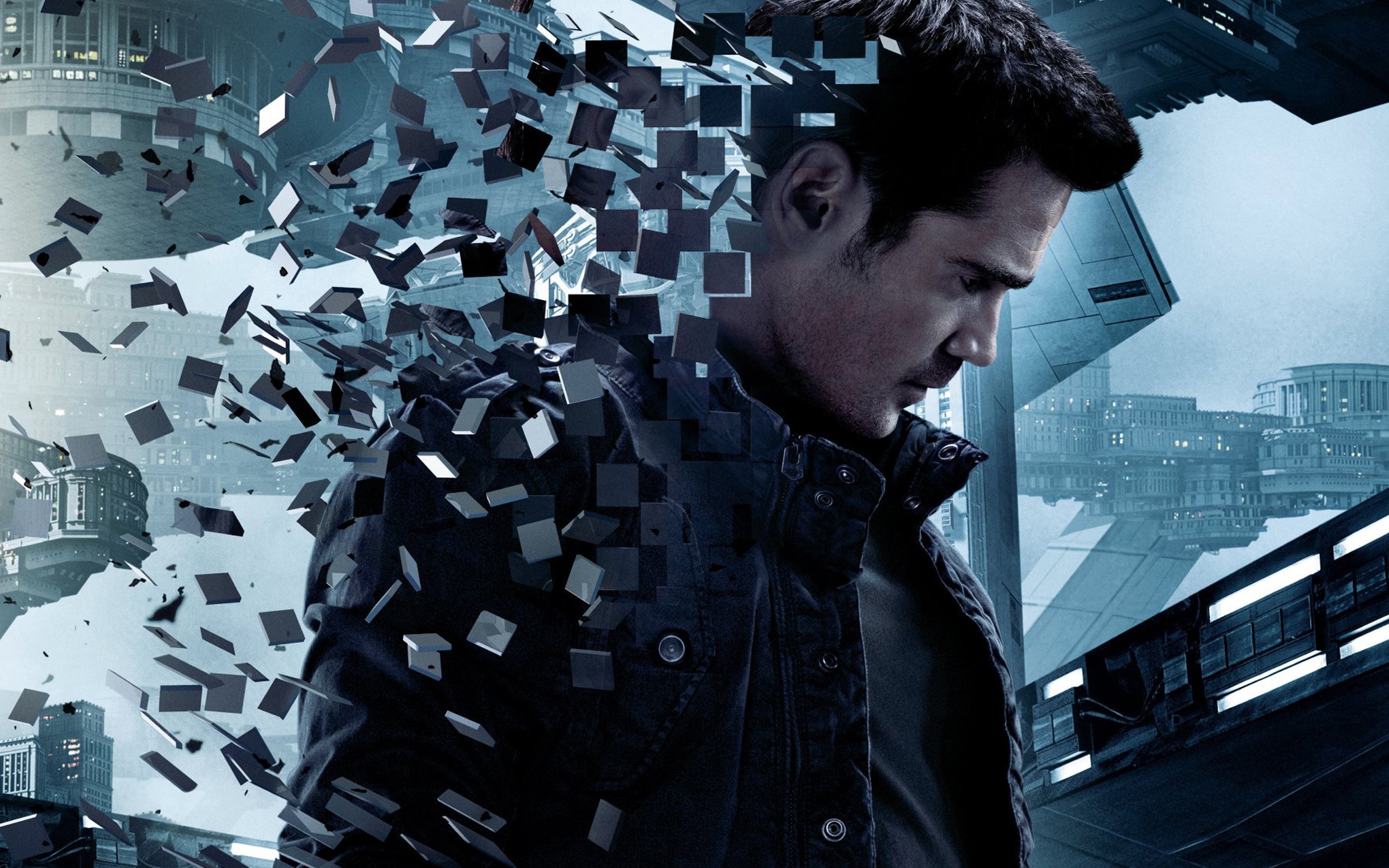 2880x1800 Movies colin farrell movie posters total recall wallpaper, Desktop