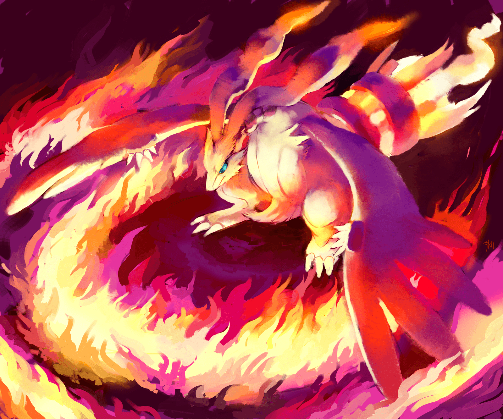 1600x1340 Reshiram HD Wallpaper, Desktop