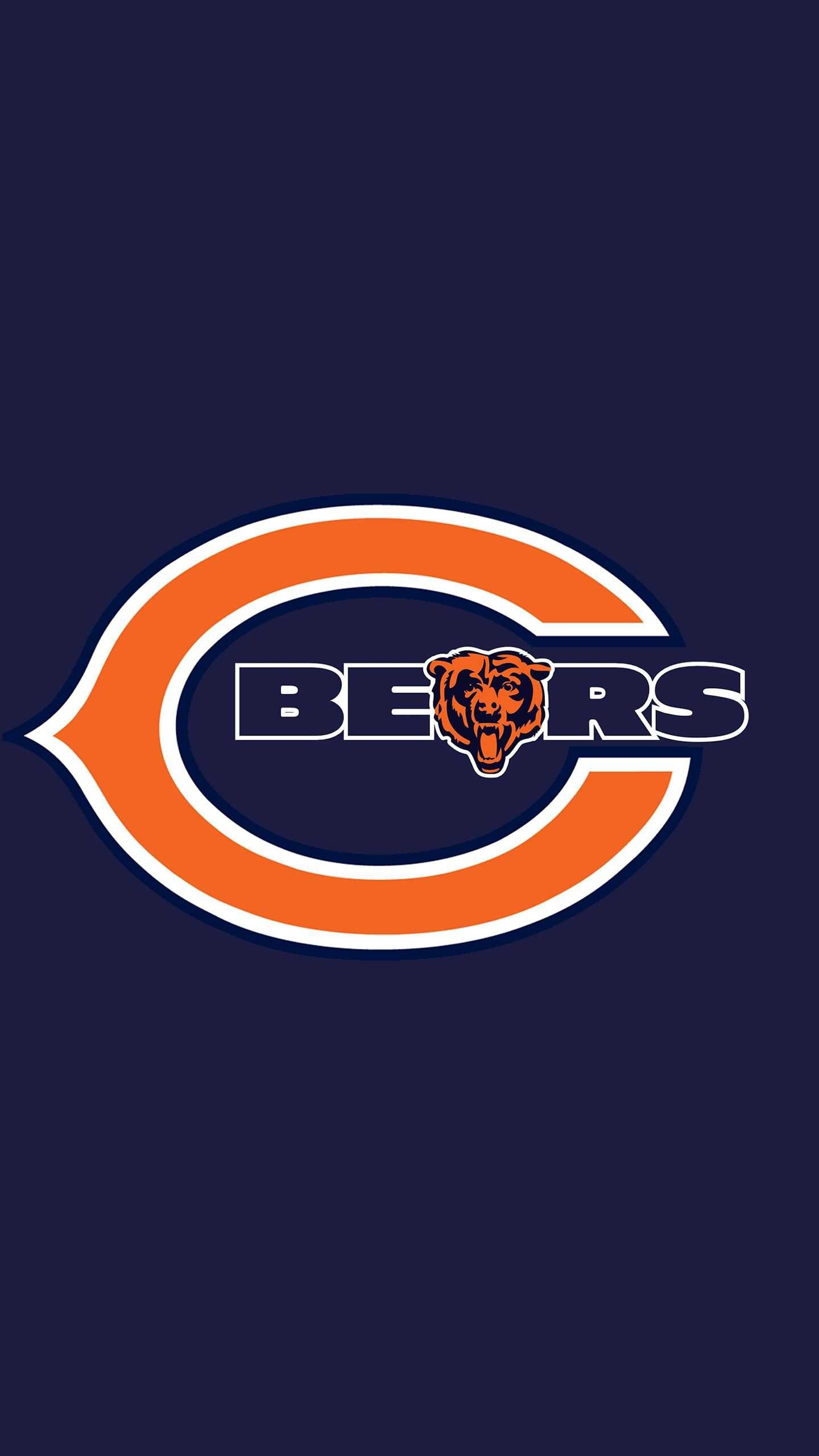 1440x2560 Chicago Bears Wallpaper. Chicago bears wallpaper, Chicago bears logo, Chicago bears, Phone