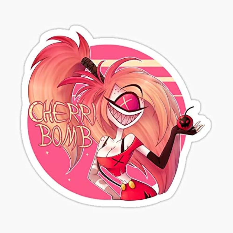 900x900 Amazon.com Hotel Cherri Bomb Sticker STICKER Design, Phone