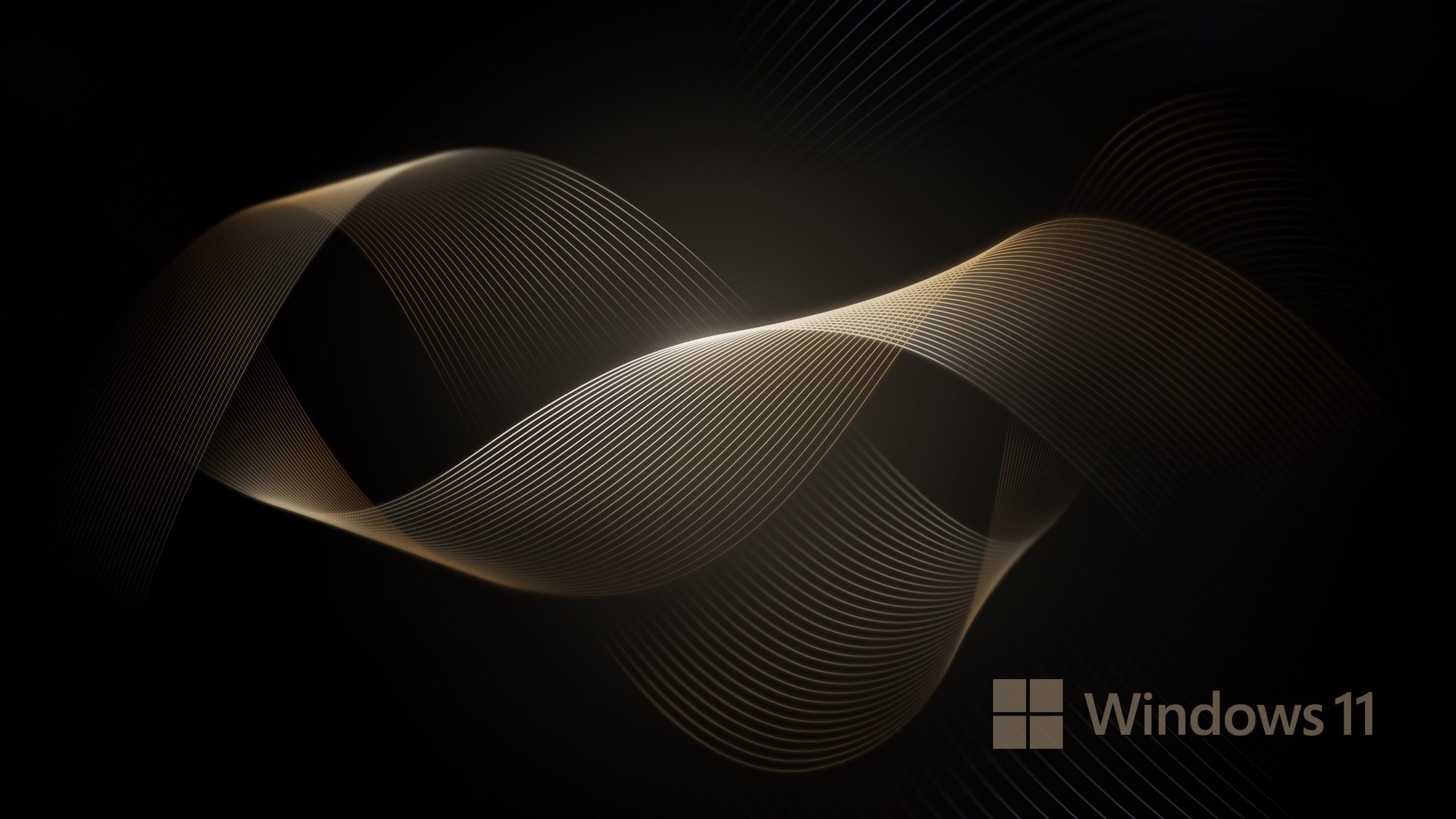 2560x1440 Dark and Gold Abstract Background for Windows 11 4K Wallpaper Wallpaper. Wallpaper Download. High Resolution Wallpaper, Desktop