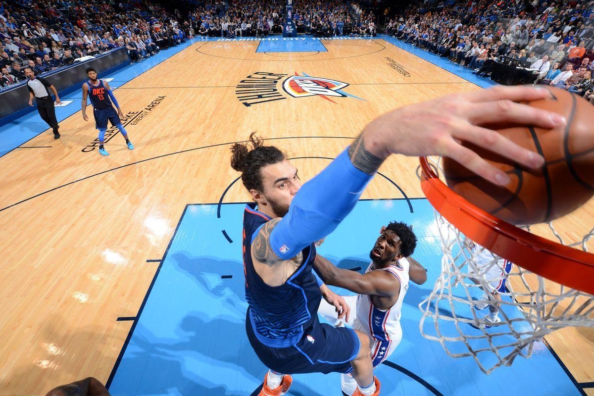 1200x800 Steven Adams makes a Big 4 for the Thunder, and 8 other things, Desktop