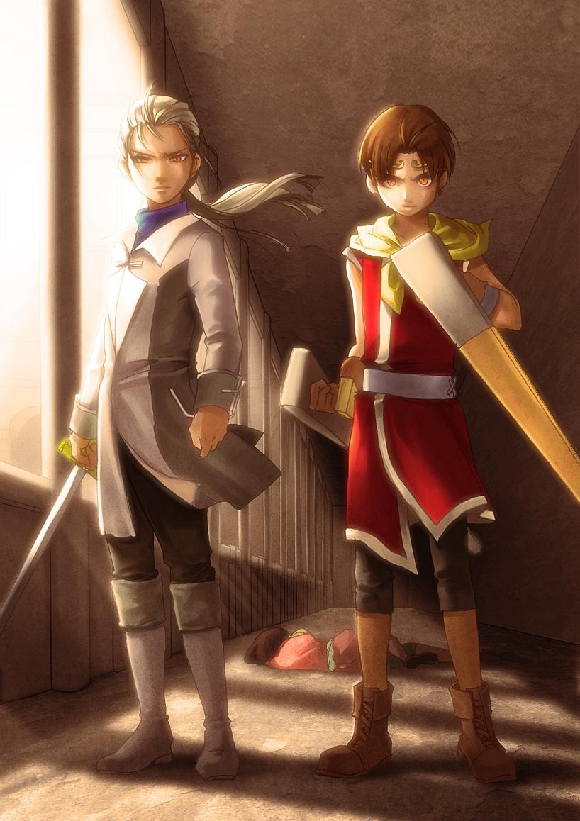 820x1160 Suikoden II Series Anime Image Board, Phone