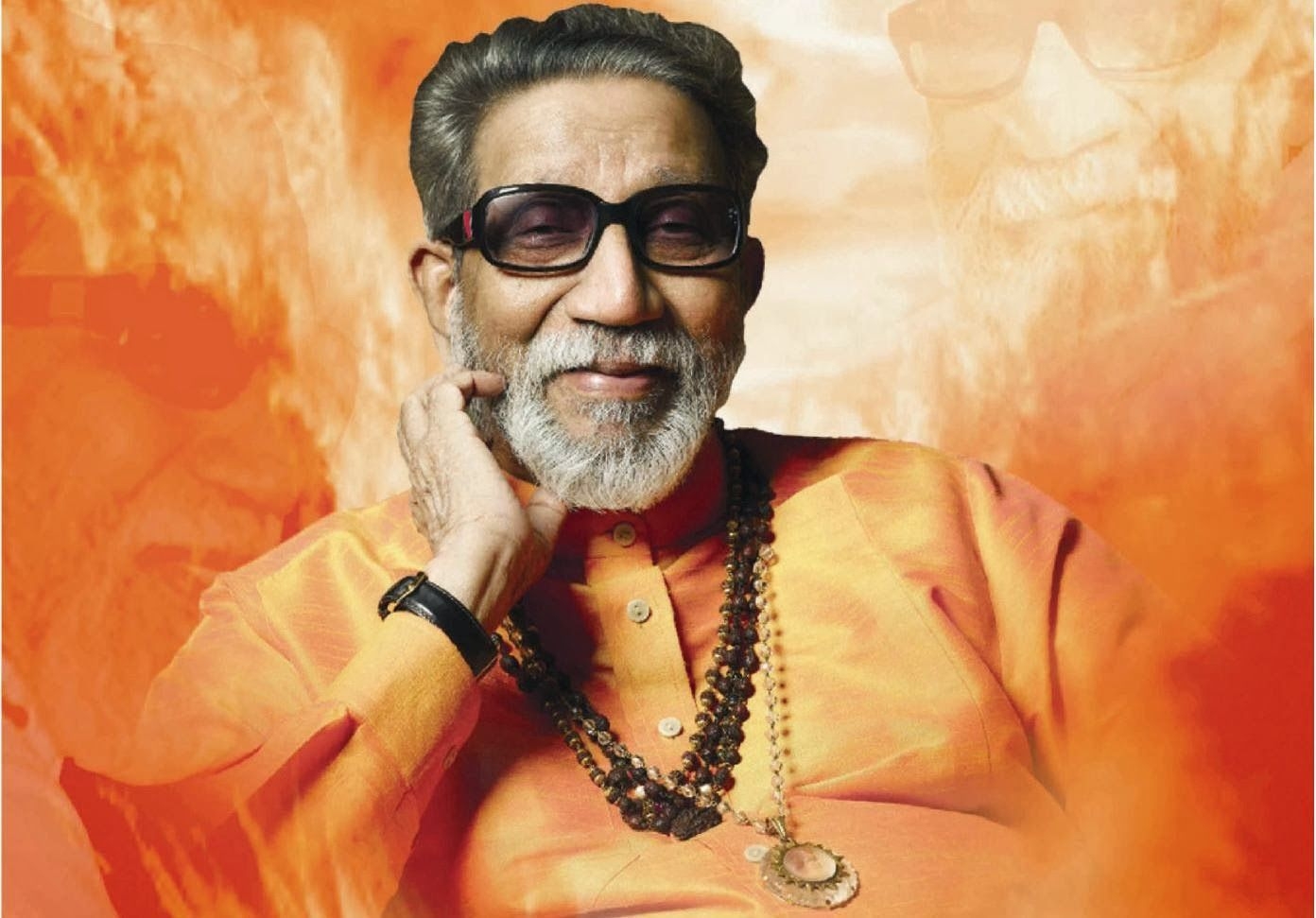 1400x980 Balasaheb Thakre Wallpaper. Bal thackeray, Shivaji maharaj HD wallpaper, Designer lehnga choli, Desktop