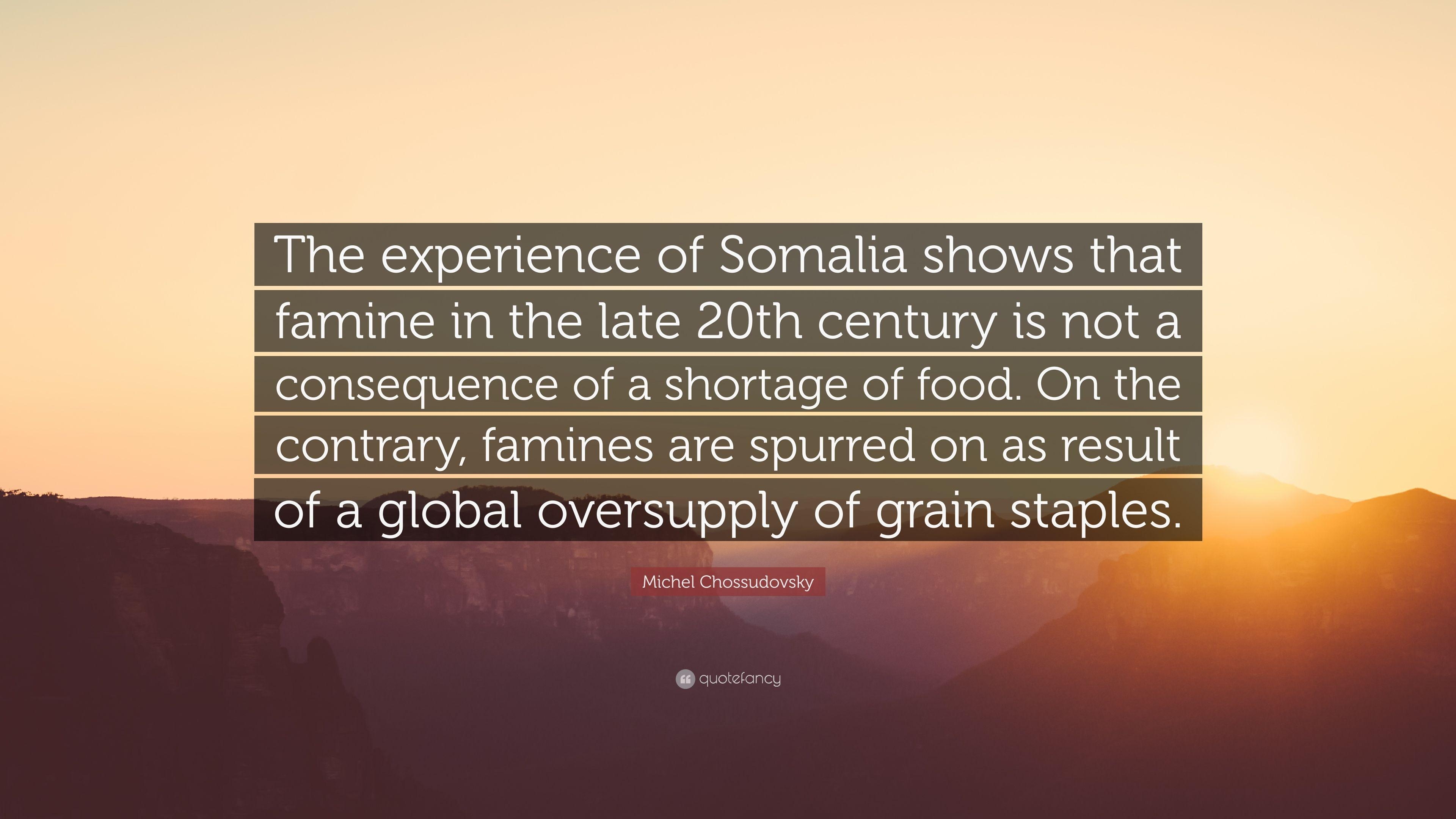 3840x2160 Michel Chossudovsky Quote: “The experience of Somalia shows that, Desktop