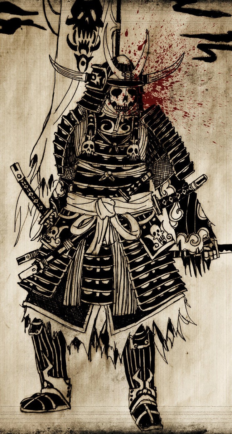 750x1400 Samurai Phone Wallpaper Wallpaper HD Samurai, Phone