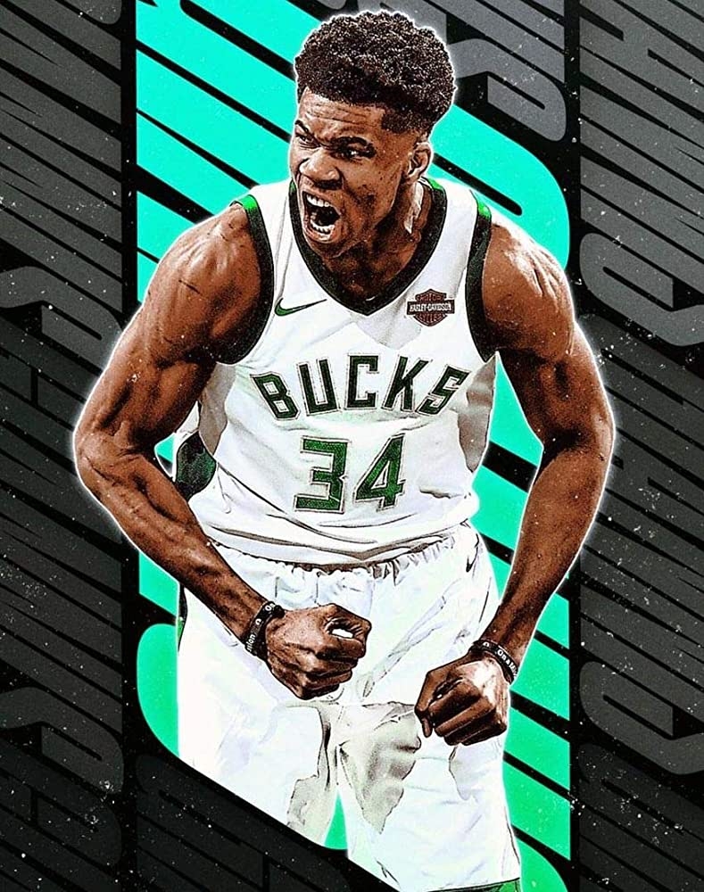 790x1000 MasonArts Giannis Antetokounmpo 14inch x 18inch Silk Poster Dunk and Shot Wallpaper Wall Decor Silk Prints for Home and Store, Tools & Home Improvement, Phone