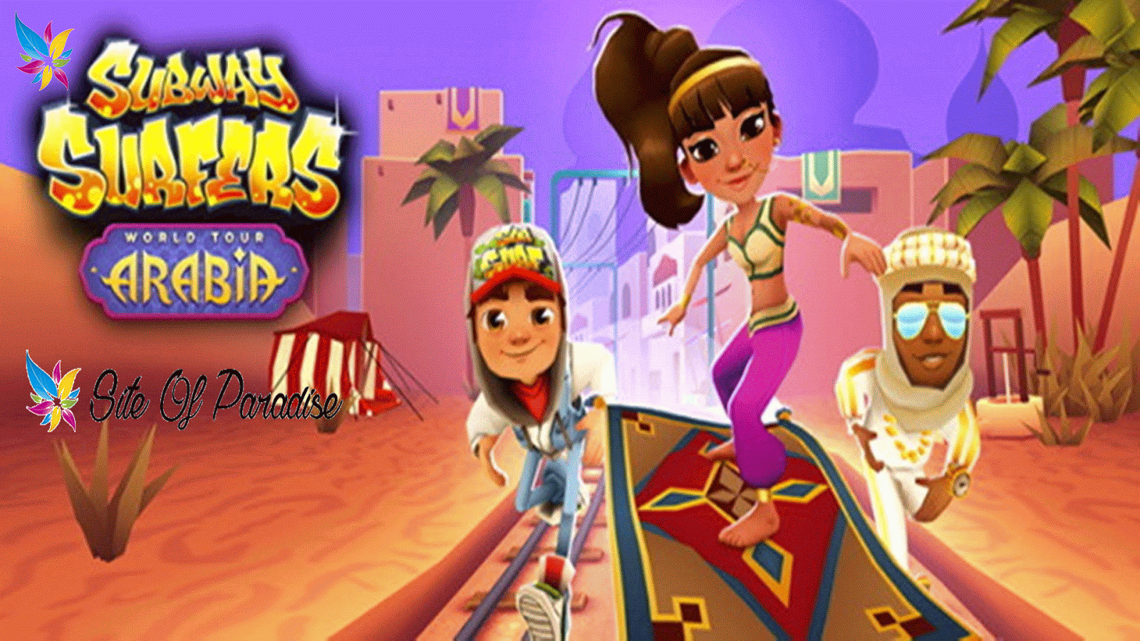 1600x900 Subway Surfers Arabia APK. Site Of Paradise, Desktop