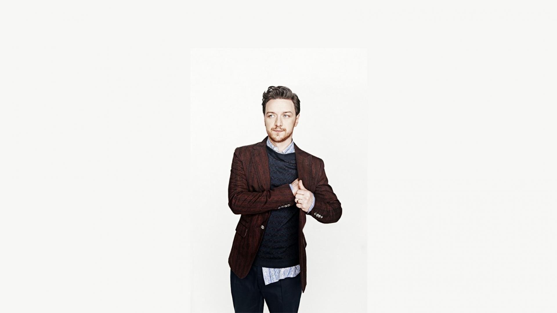 1920x1080 Men actors james mcavoy white background wallpaper, Desktop