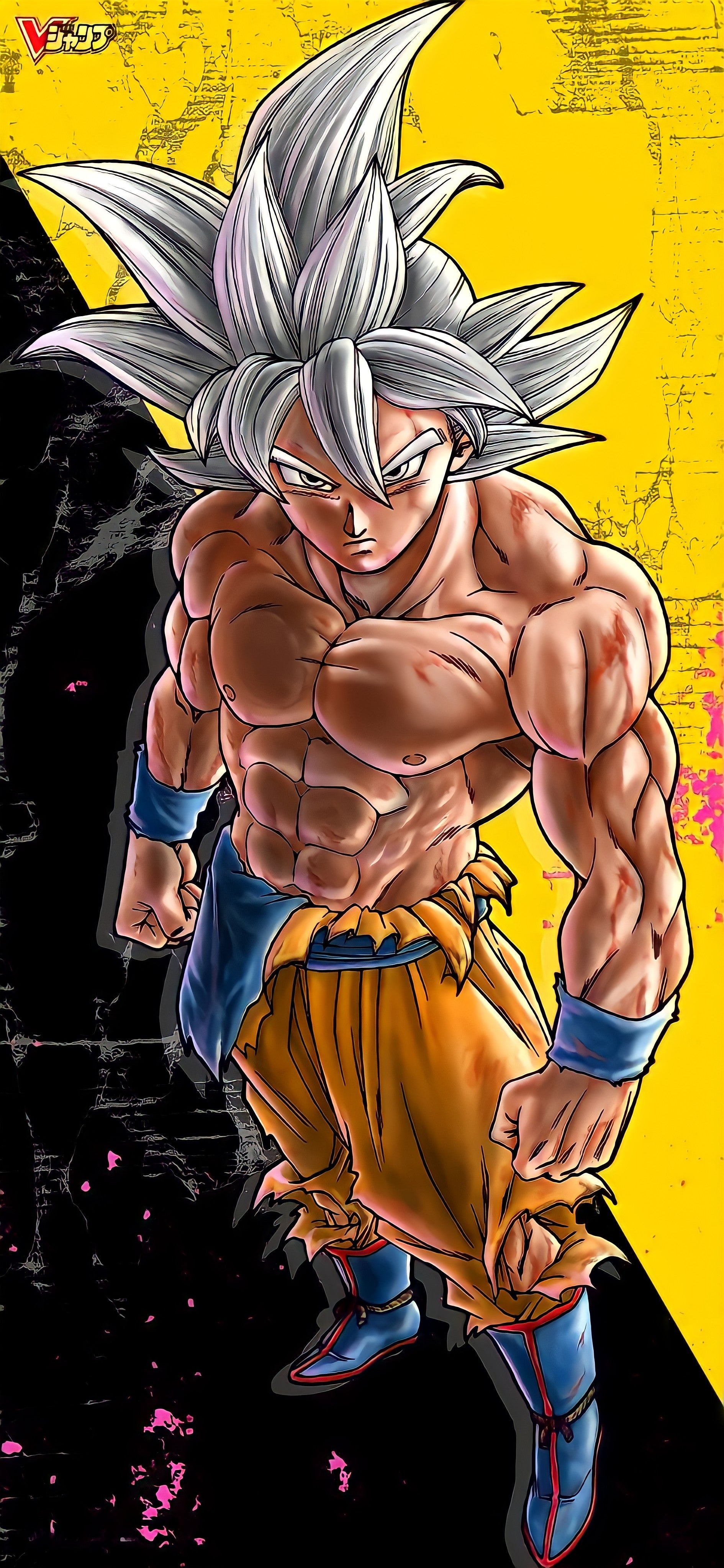 1890x4100 Goku Ultra Instinct [Dragon Ball Super] (1890×4096), Phone