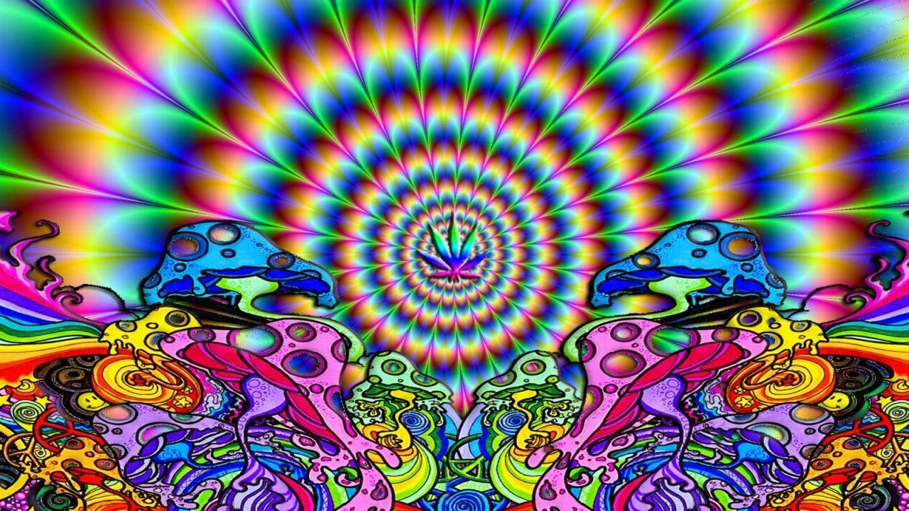 1280x720 Psychedelic Mushroom Wallpaper Free Psychedelic Mushroom Background, Desktop