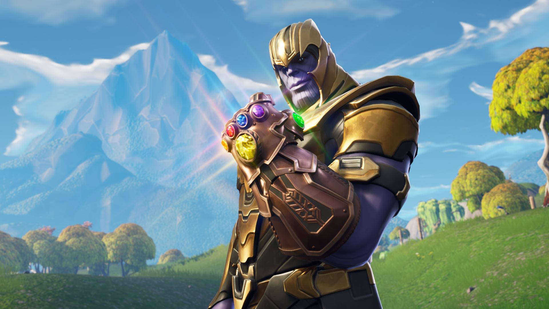 1920x1080 Fortnite Thanos Wallpaper, Desktop