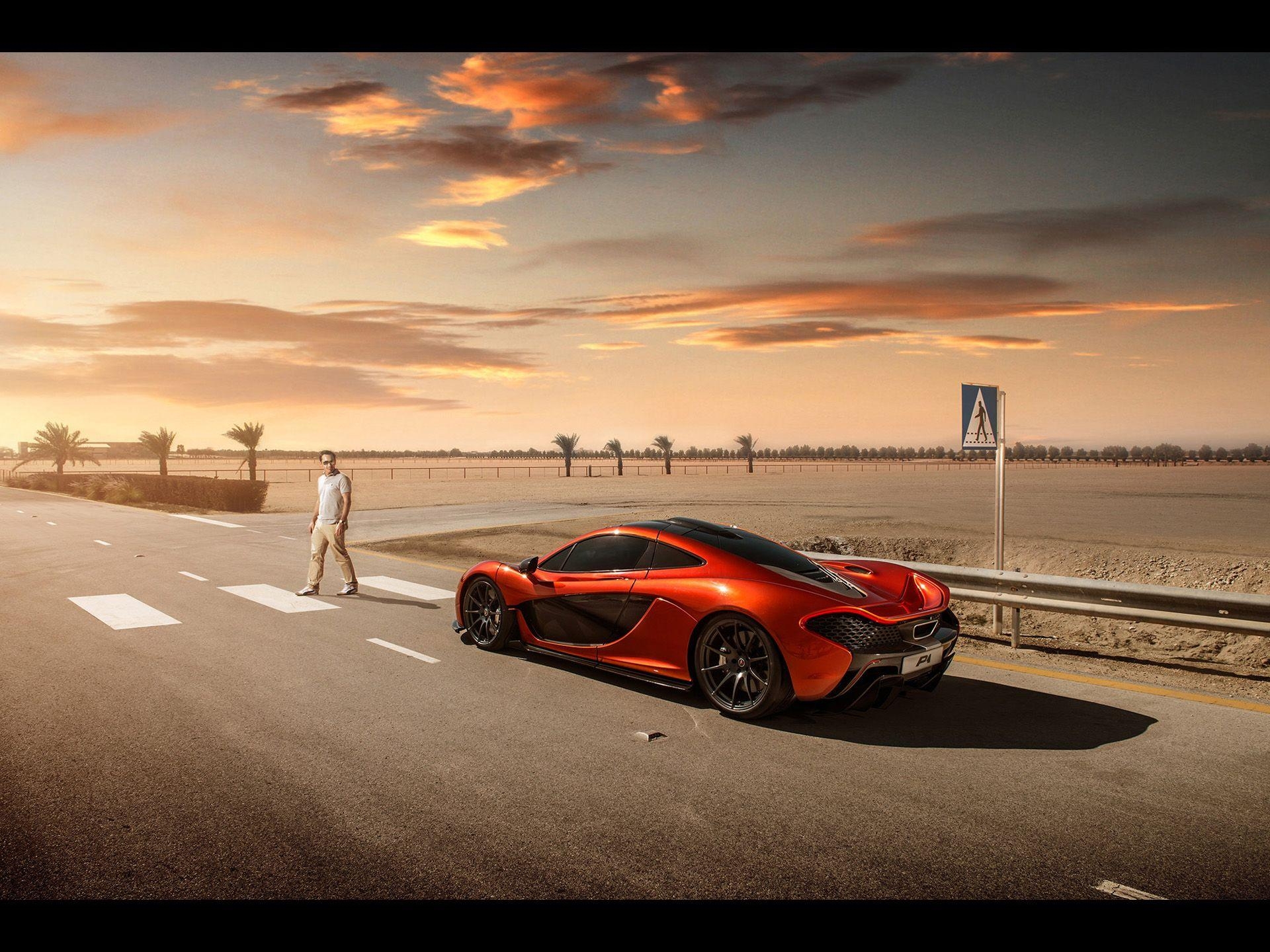 1920x1440 McLaren P1 at Bahrain Static Side Top Angle wallpaper, Desktop