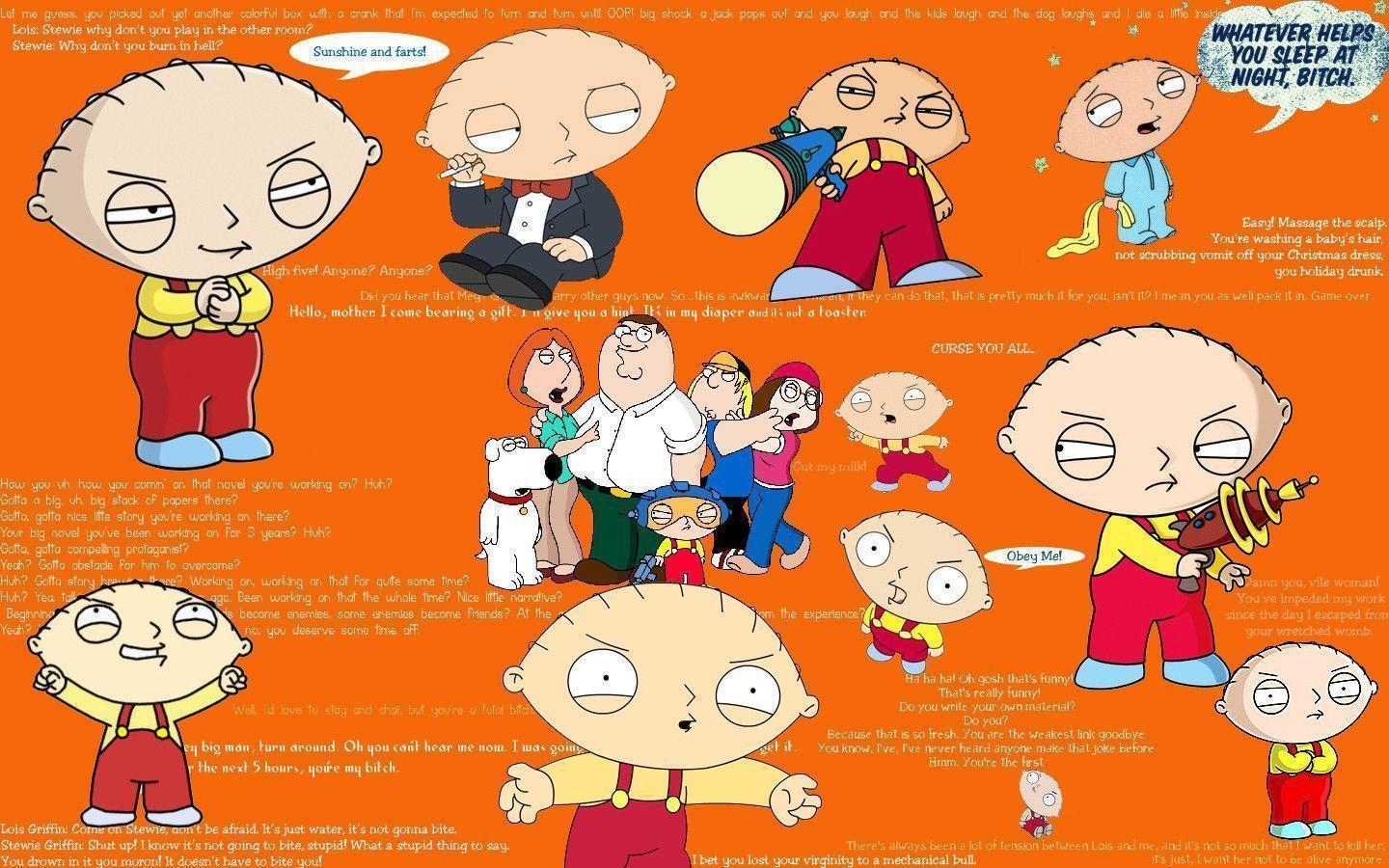 1440x900 Stewie Wallpaper W Quotes Guy Wallpaper, Desktop