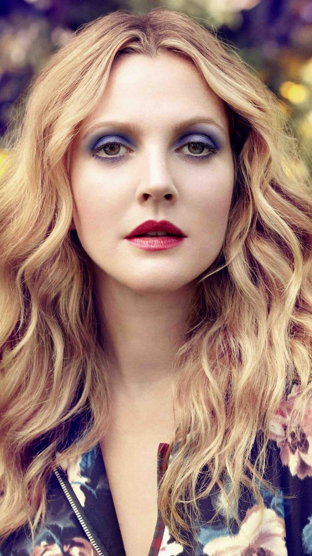 1080x1920 Drew Barrymore 01  IPhone 8 7 6 6S Plus Wallpaper, Phone