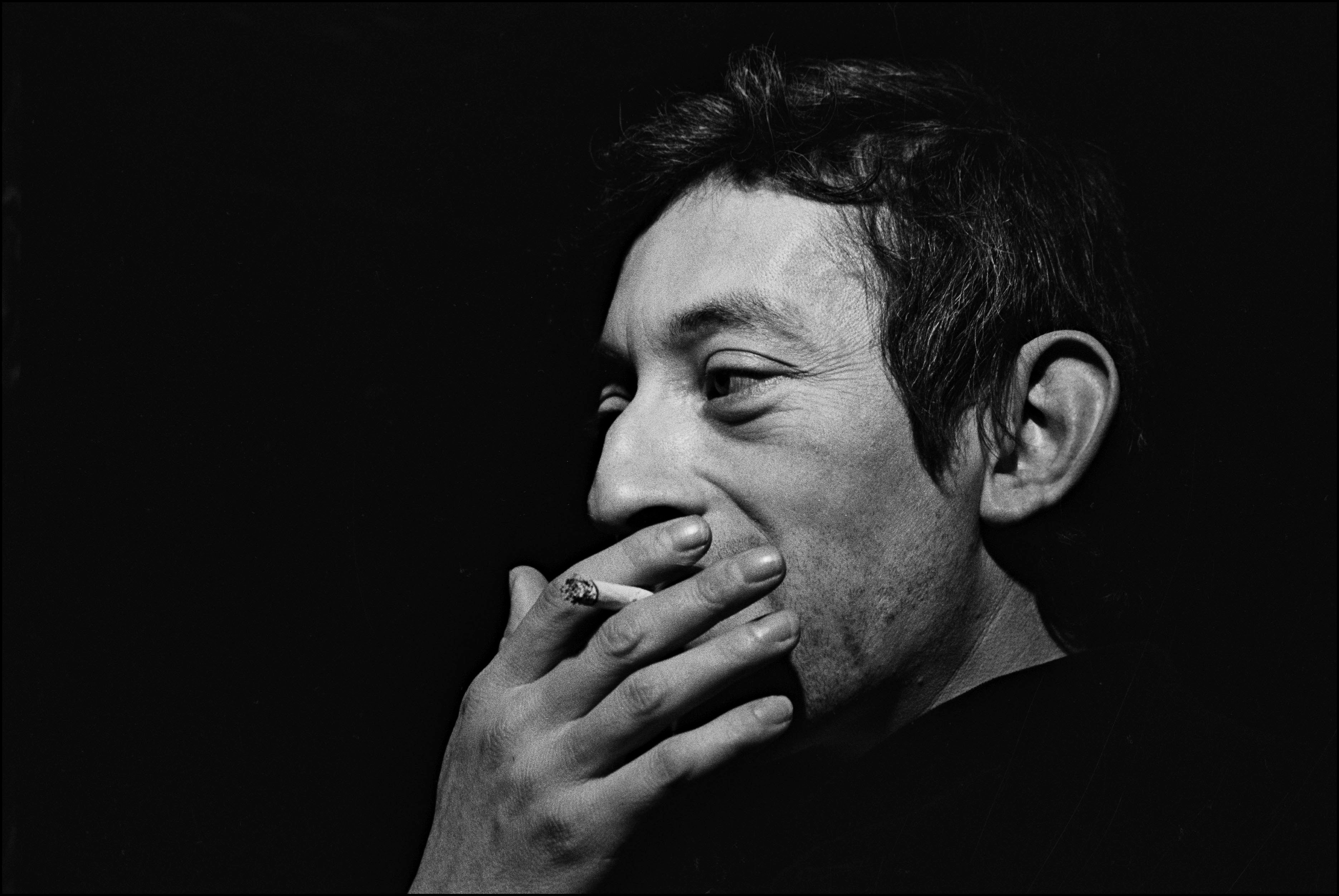 3750x2510 Serge Gainsbourg's iconic style in 35 vintage photo, Desktop