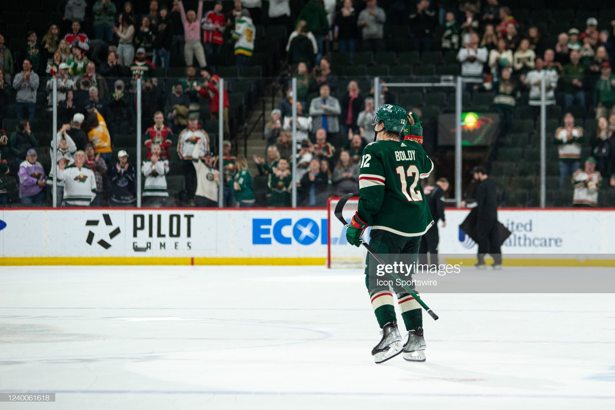 2050x1370 Minnesota Wild Right Wing Matt Boldy celebrate winning second star of. News Photo, Desktop