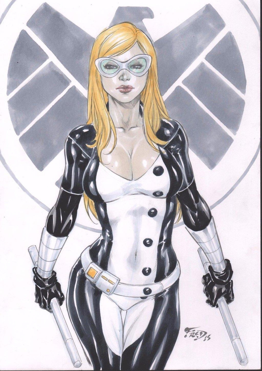 1030x1450 Pin Mockingbird Marvel Art Image to, Phone