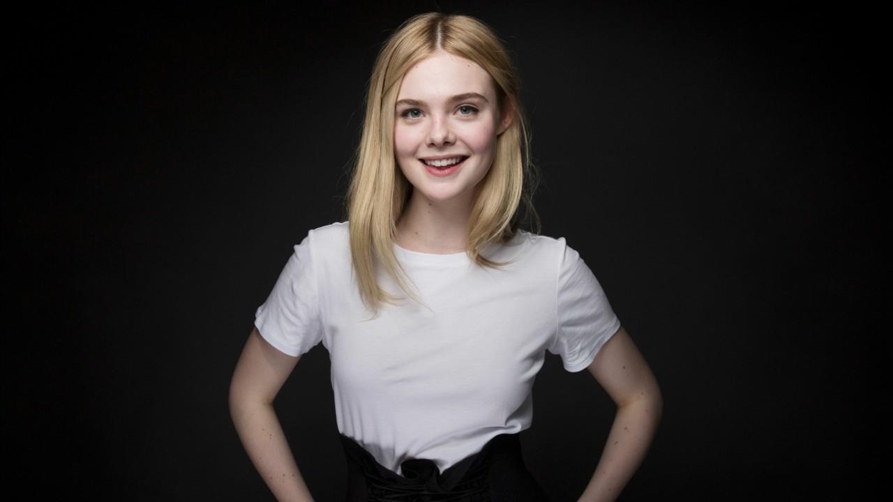 1280x720 Wallpaper Elle Fanning, 4K, Celebrities, Desktop