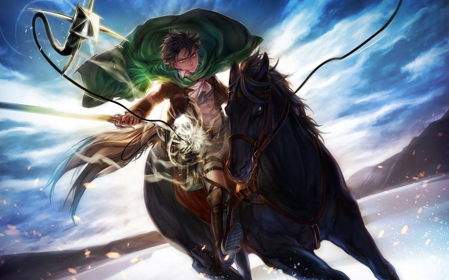 1440x900 attack on titan wallpaper HD levi, Desktop