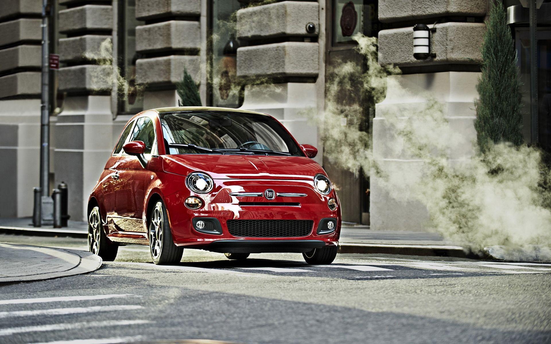 1920x1200 Fiat 500 Red Wallpaper And Image, Picture, Photo, Desktop