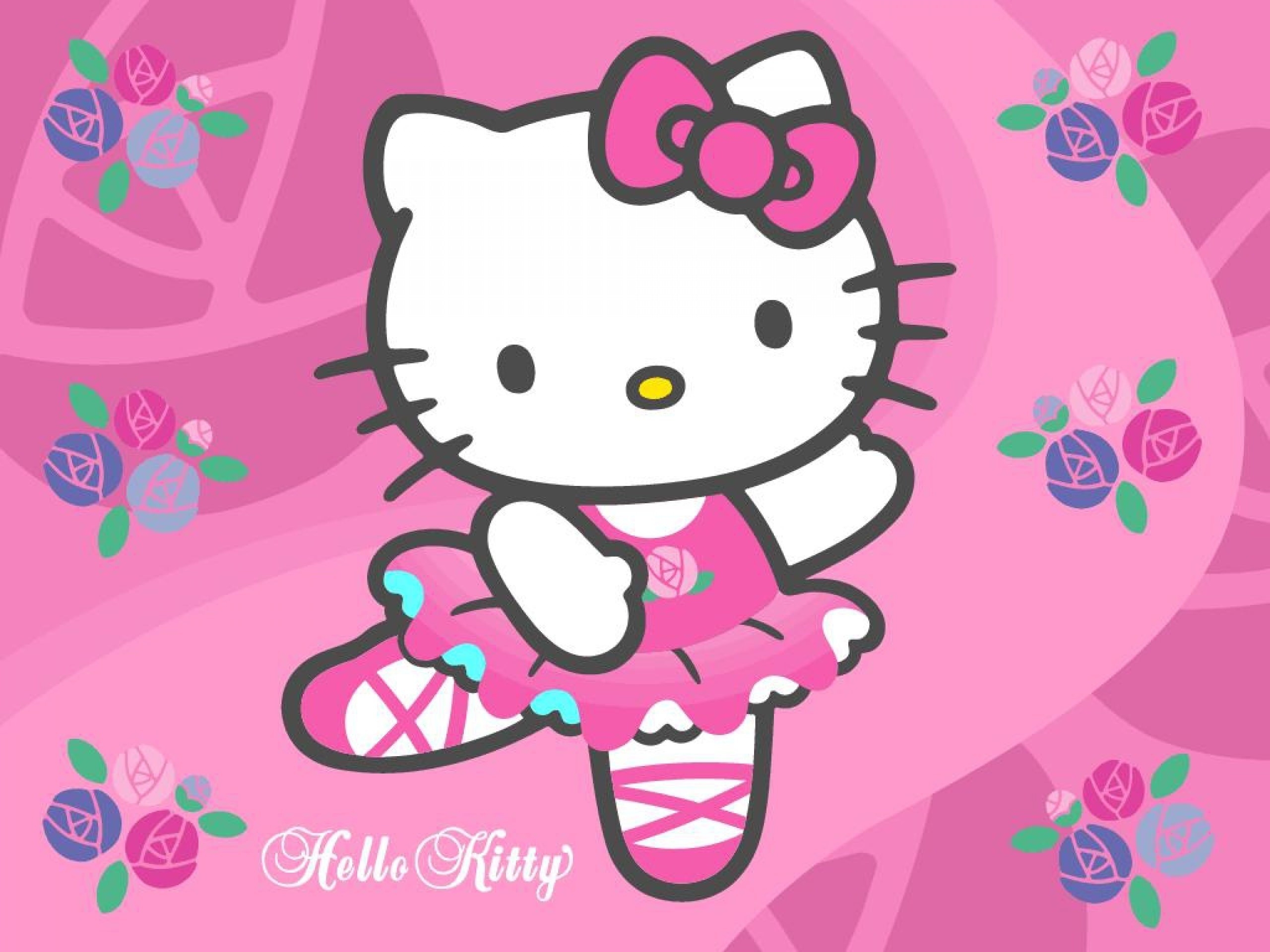 2560x1920 Hello Kitty Pink Wallpaper, Desktop