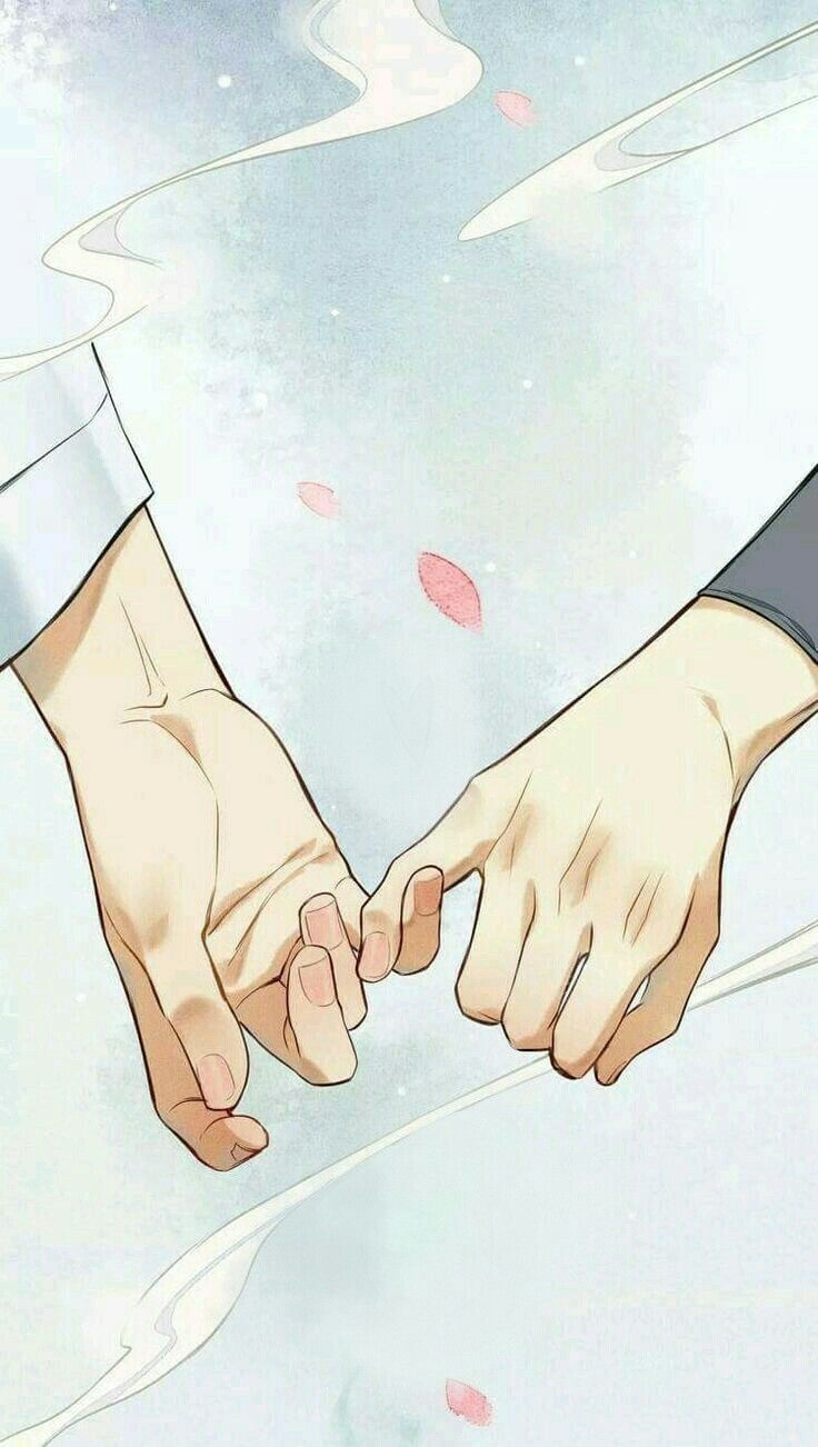 740x1310 Holding Hands Romantic Anime Wallpaper Free Holding Hands Romantic Anime Background, Phone