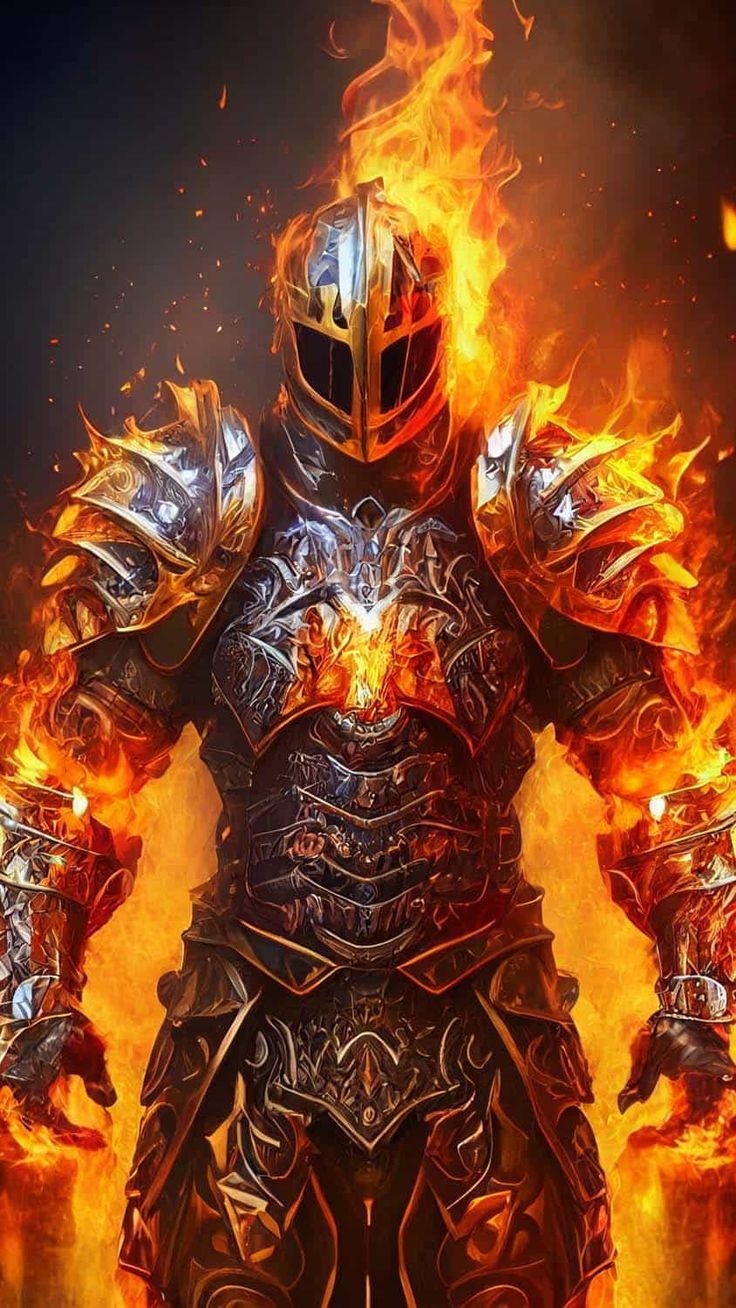 740x1310 Fire Warrior iPhone Wallpaper 4K Wallpaper. Fire warrior, iPhone wallpaper image, iPhone wallpaper, Phone