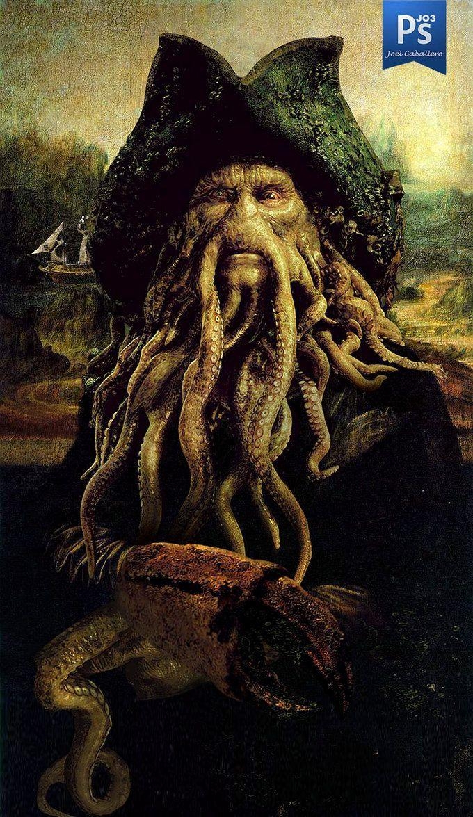 680x1180 Davy Jones by zhuzhu. Movies, Television & Books, Phone