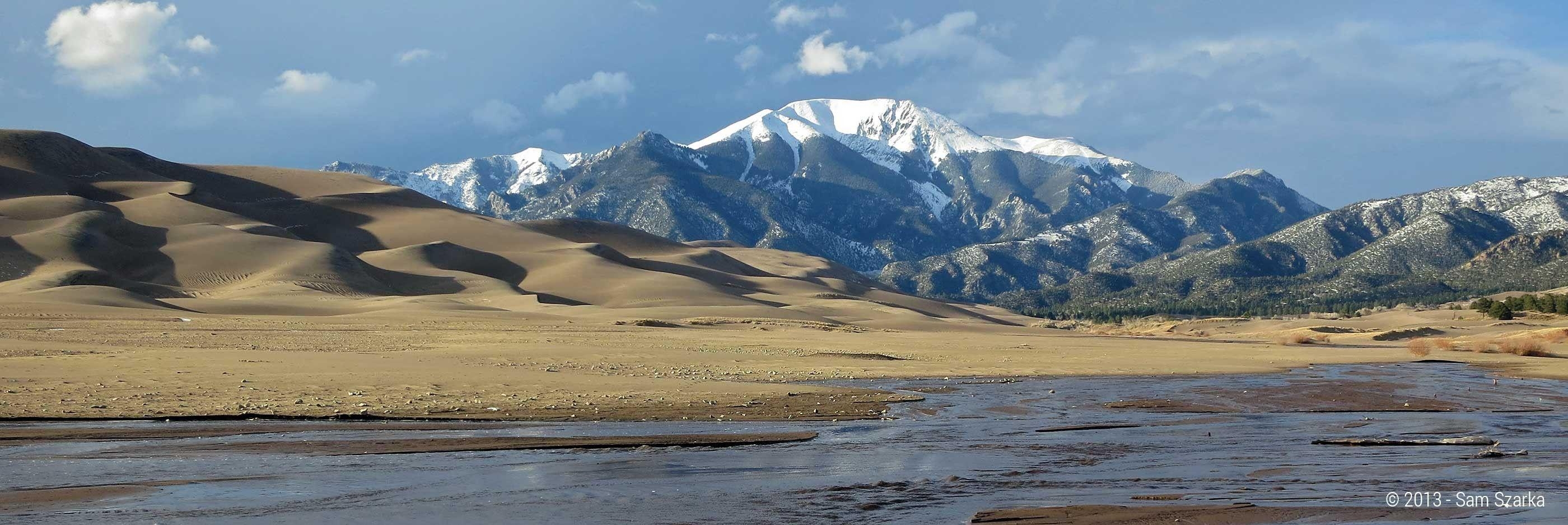 2800x940 Great Sand Dunes National Park & Preserve. Colorado's Wild Areas, Dual Screen