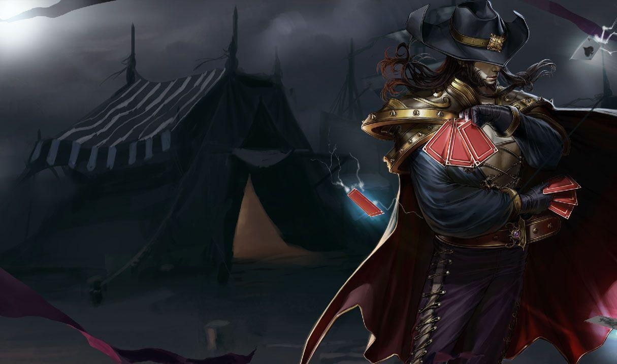 1220x720 Twisted Fate Art of Legends Wallpaper, Desktop