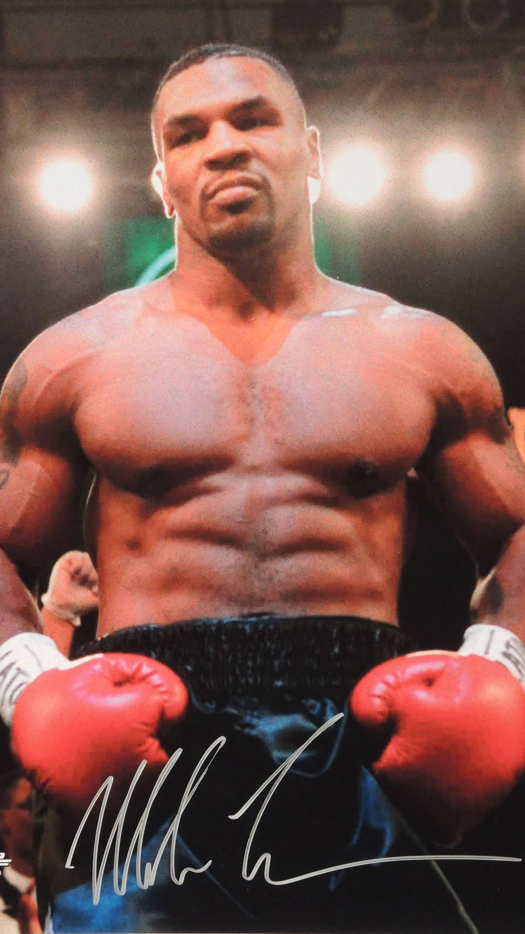 1080x1920 Download Mike Tyson 4K Autographed, Phone