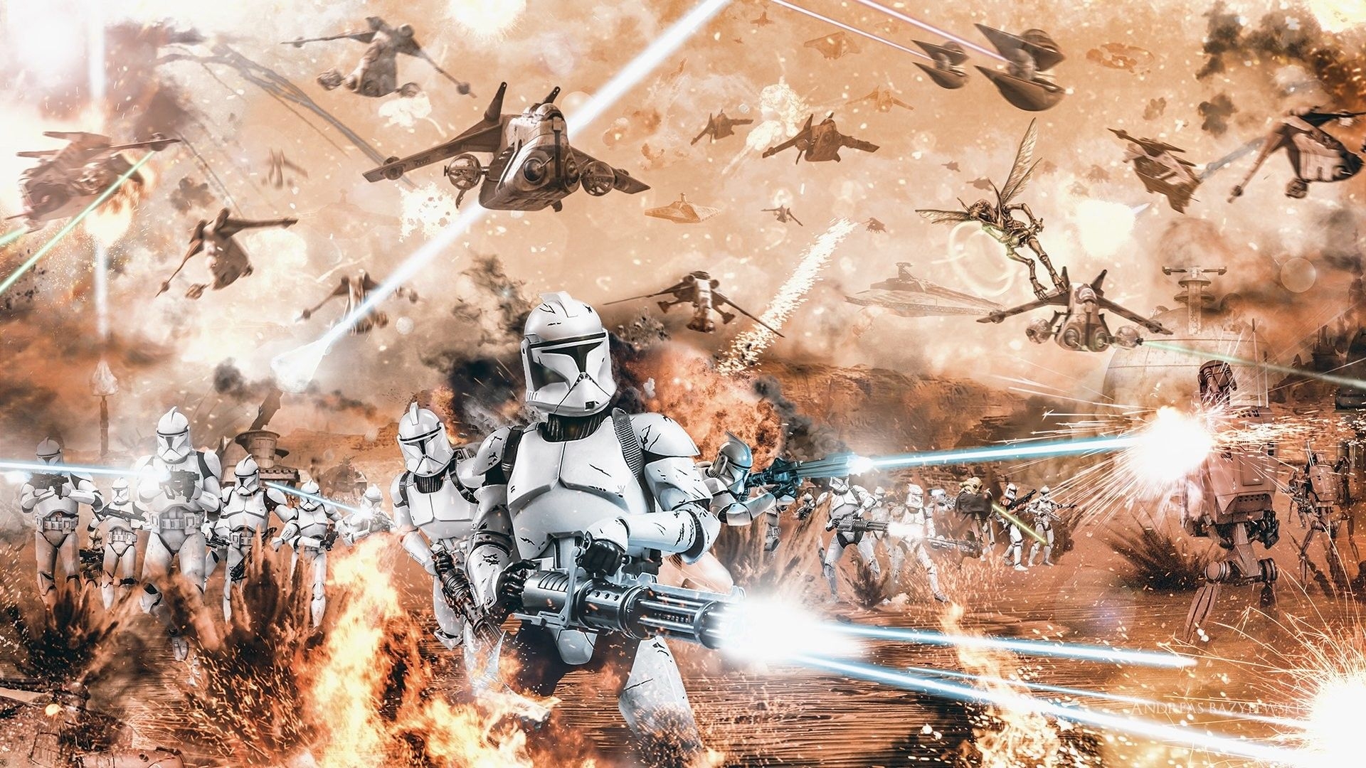 1920x1080 Star Wars Clone Trooper Wallpaper, Desktop