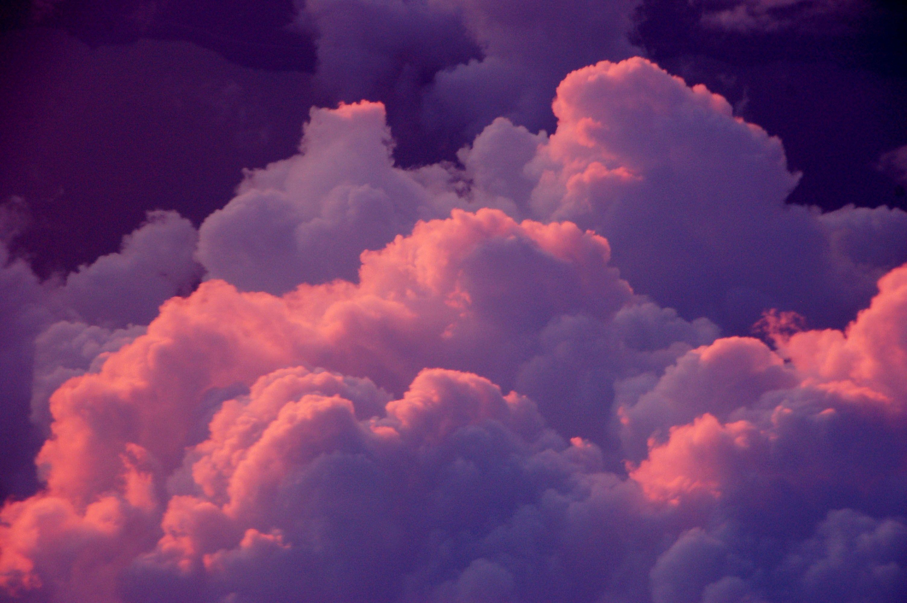 3010x2000 Celestial Purple Clouds Wallpaper at, Desktop