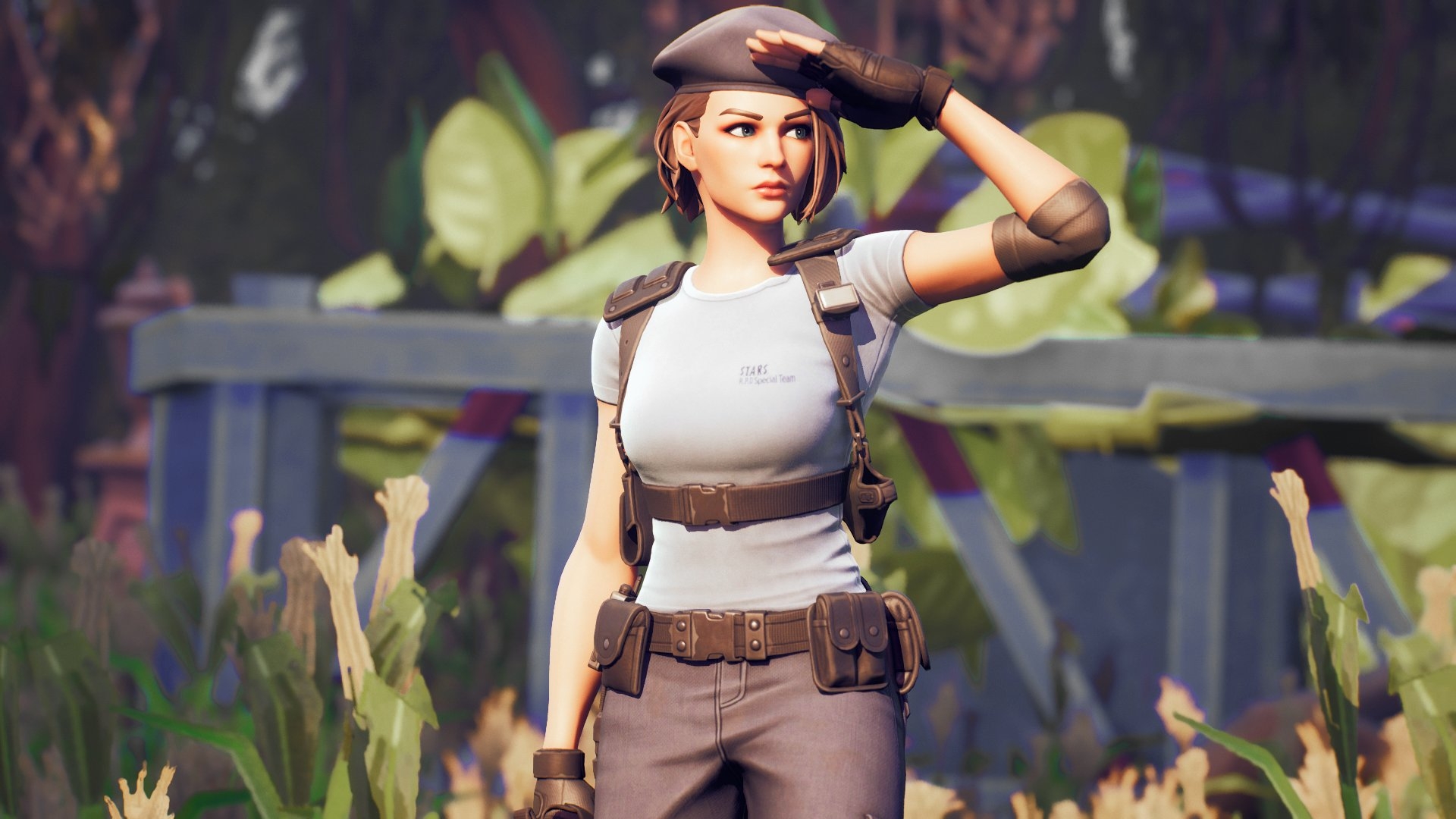 1920x1080 Jill Valentine Fortnite wallpaper, Desktop