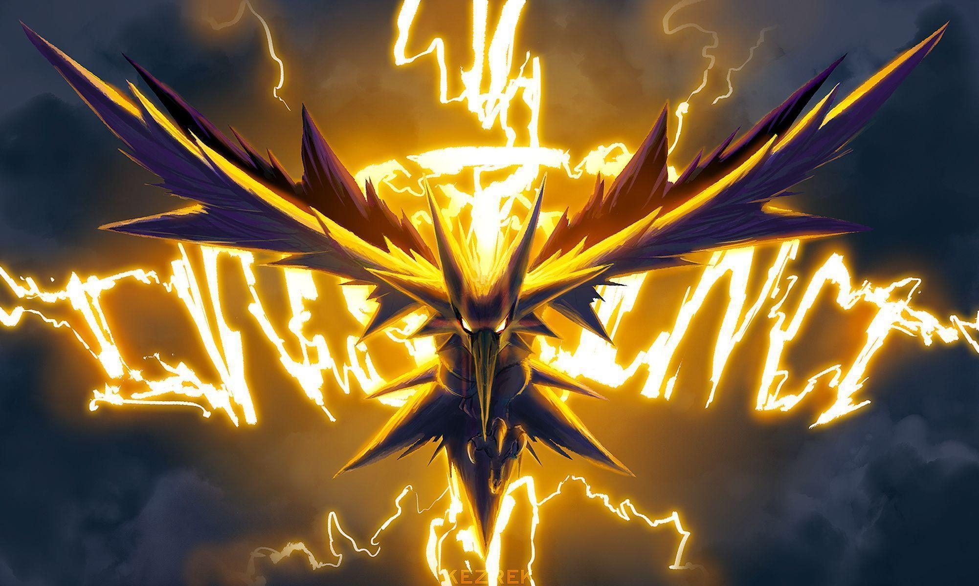 2010x1200 Zapdos (Pokémon) HD Wallpaper and Background Image, Desktop