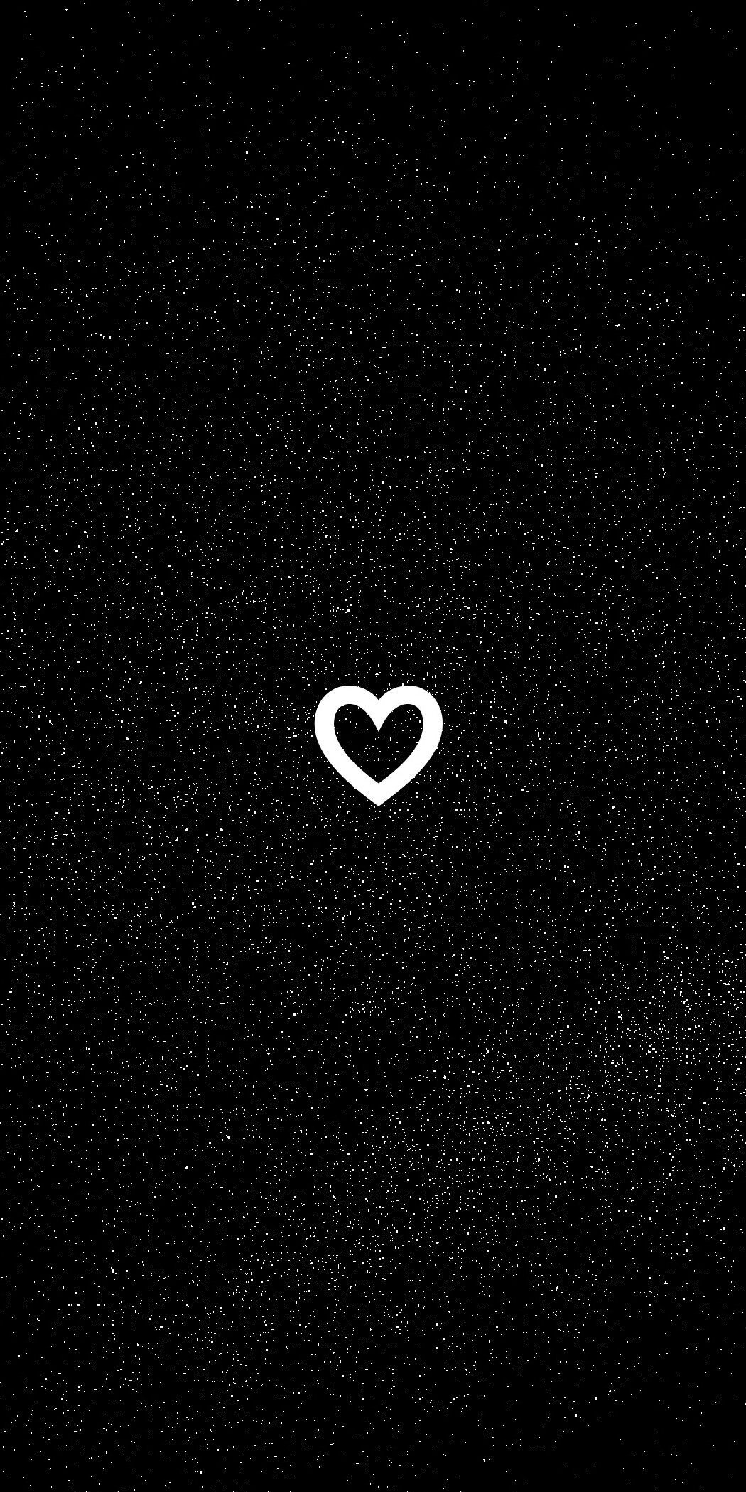 1050x2100 Cute Black Wallpaper, Phone