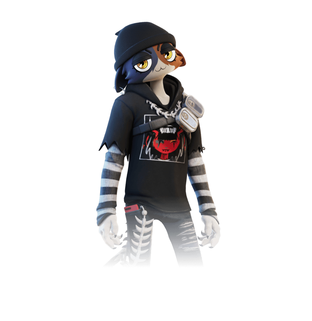 1040x1070 Meow Skulls Fortnite wallpaper, Phone