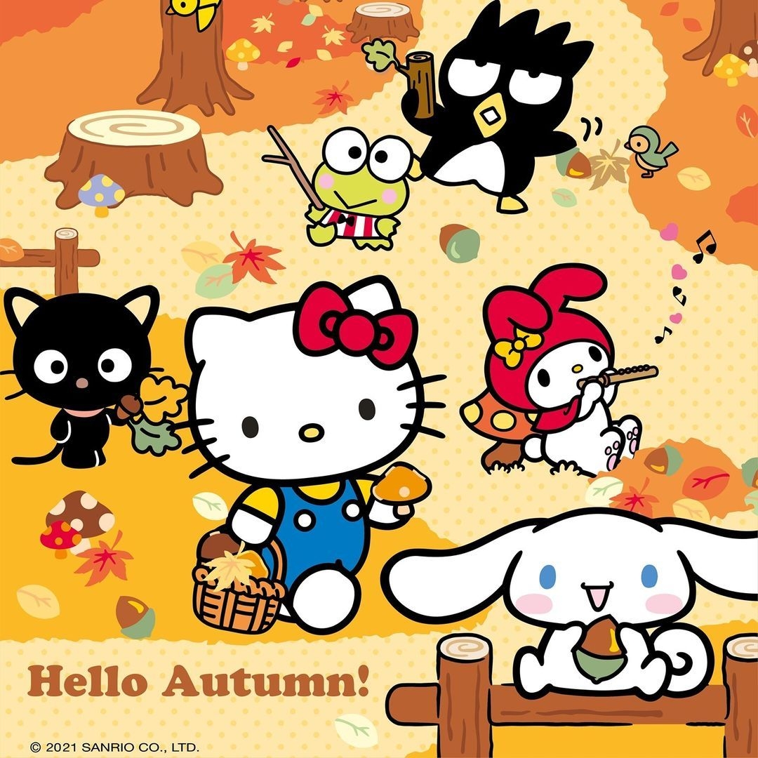 1080x1080 Hello Kitty & Friends on Instagram: “Autumn is officially here!, Phone