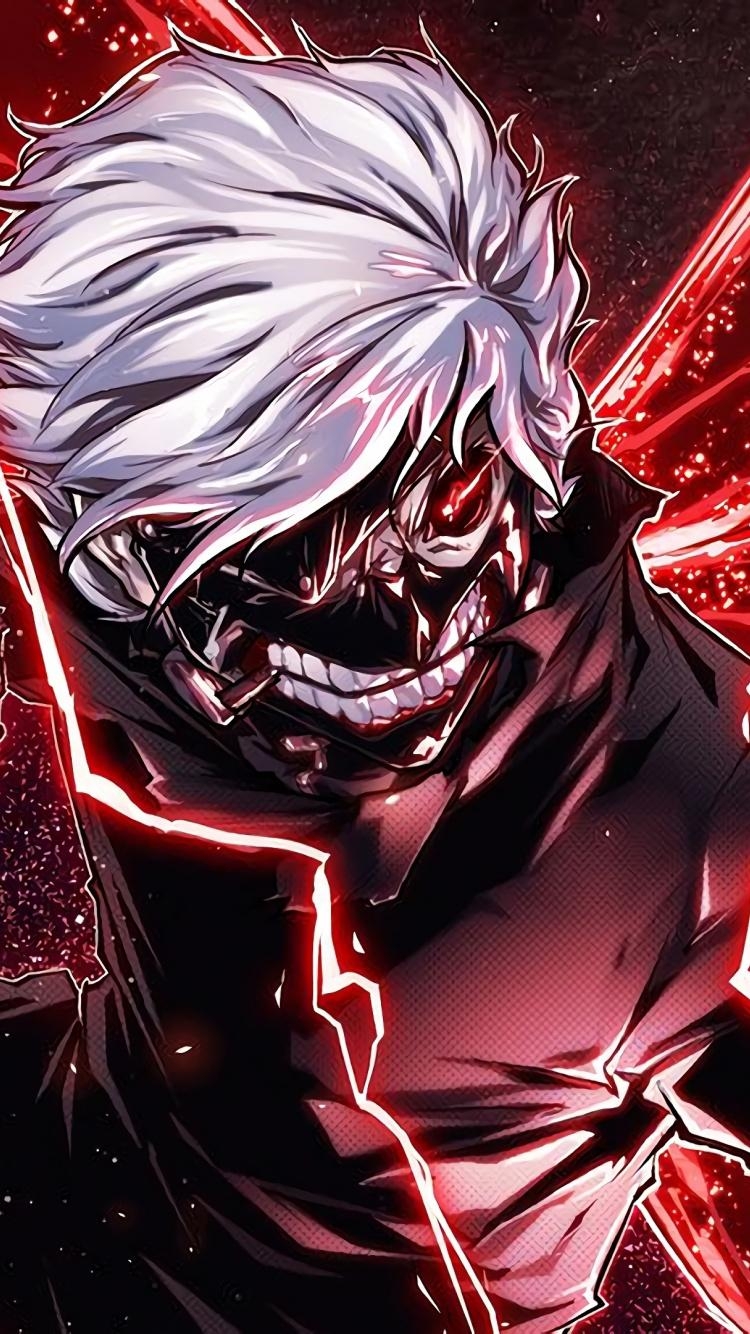 750x1340 Ken Kaneki, Angry, Anime Boy, Wallpaper Ghoul Wallpaper, Phone