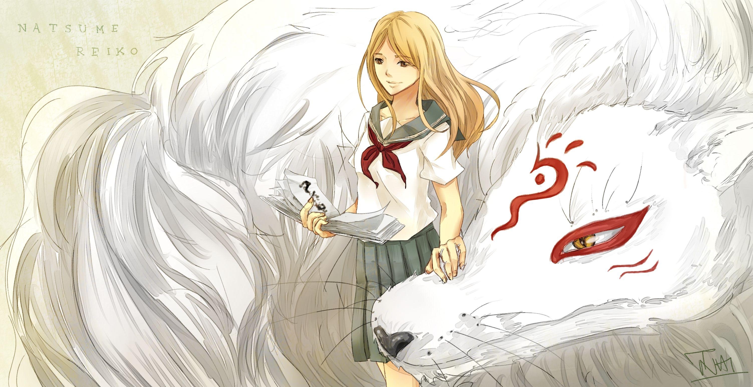 3010x1550 Natsume Yuujinchou image Reiko Natsume HD wallpaper and background, Desktop