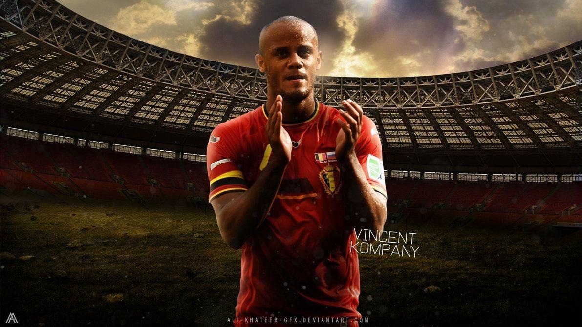 1200x670 Vincent Kompany Wallpaper (Belgium) By Ali Khateeb Gfx, Desktop