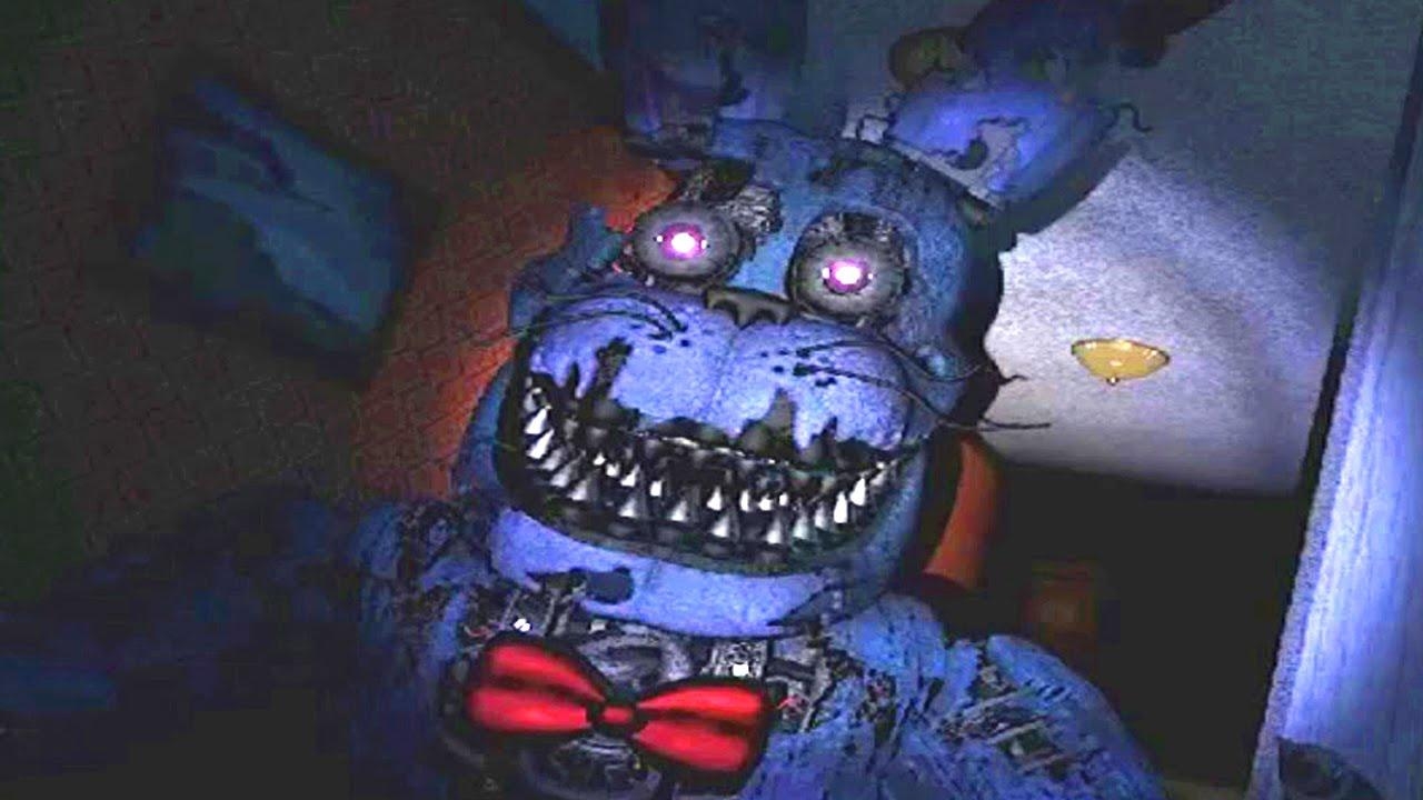 1280x720 Five Nights At Freddy's 4 NIGHTMARE BONNIE JUMPSCARE FNAF 4, Desktop