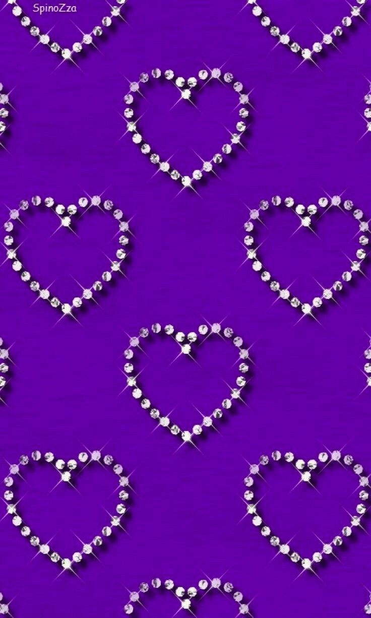 740x1230 Purple and silver sparkly. Heart wallpaper, Flower iphone wallpaper, Butterfly wallpaper background, Phone