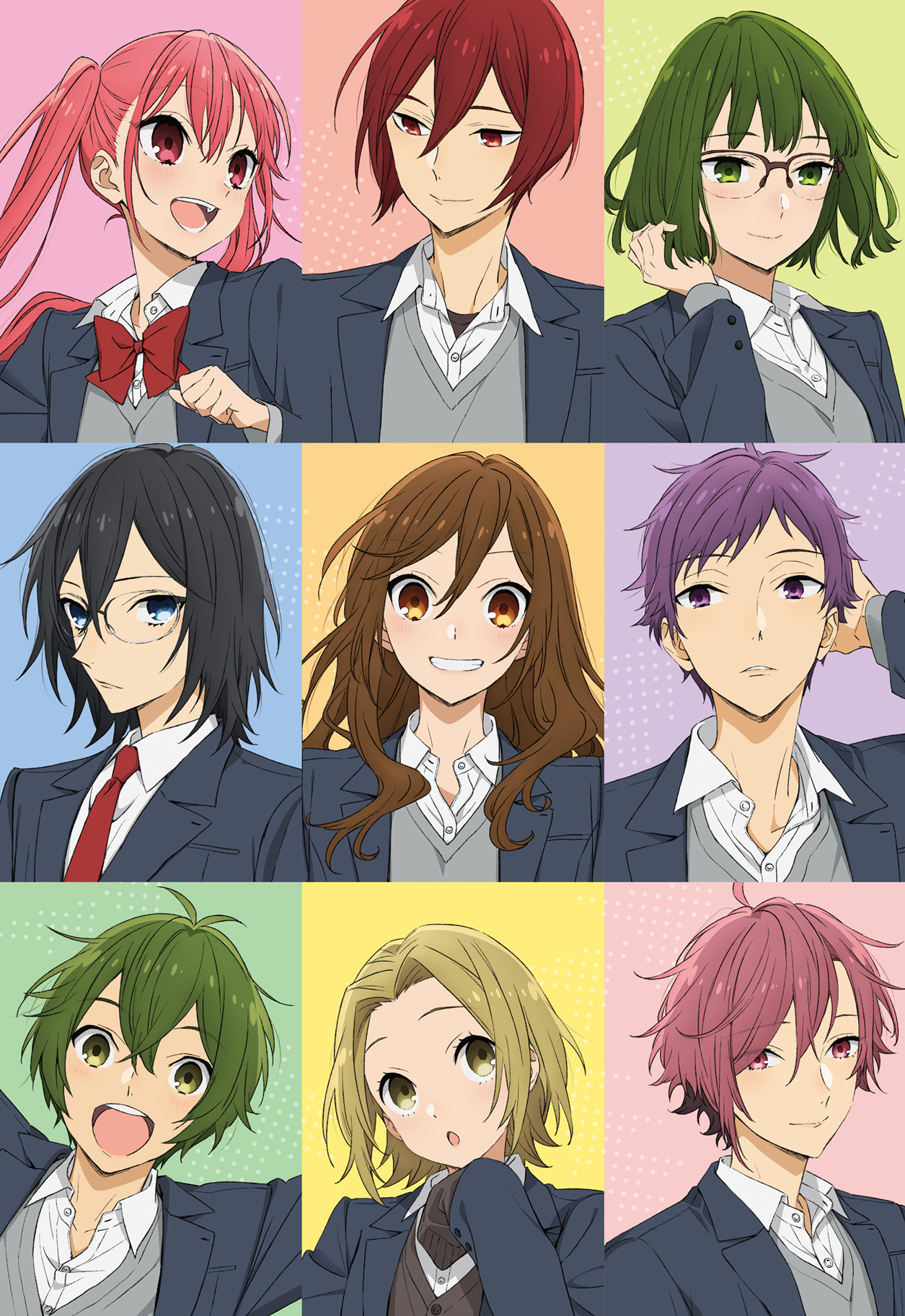 1260x1830 Horimiya (Anime), Phone