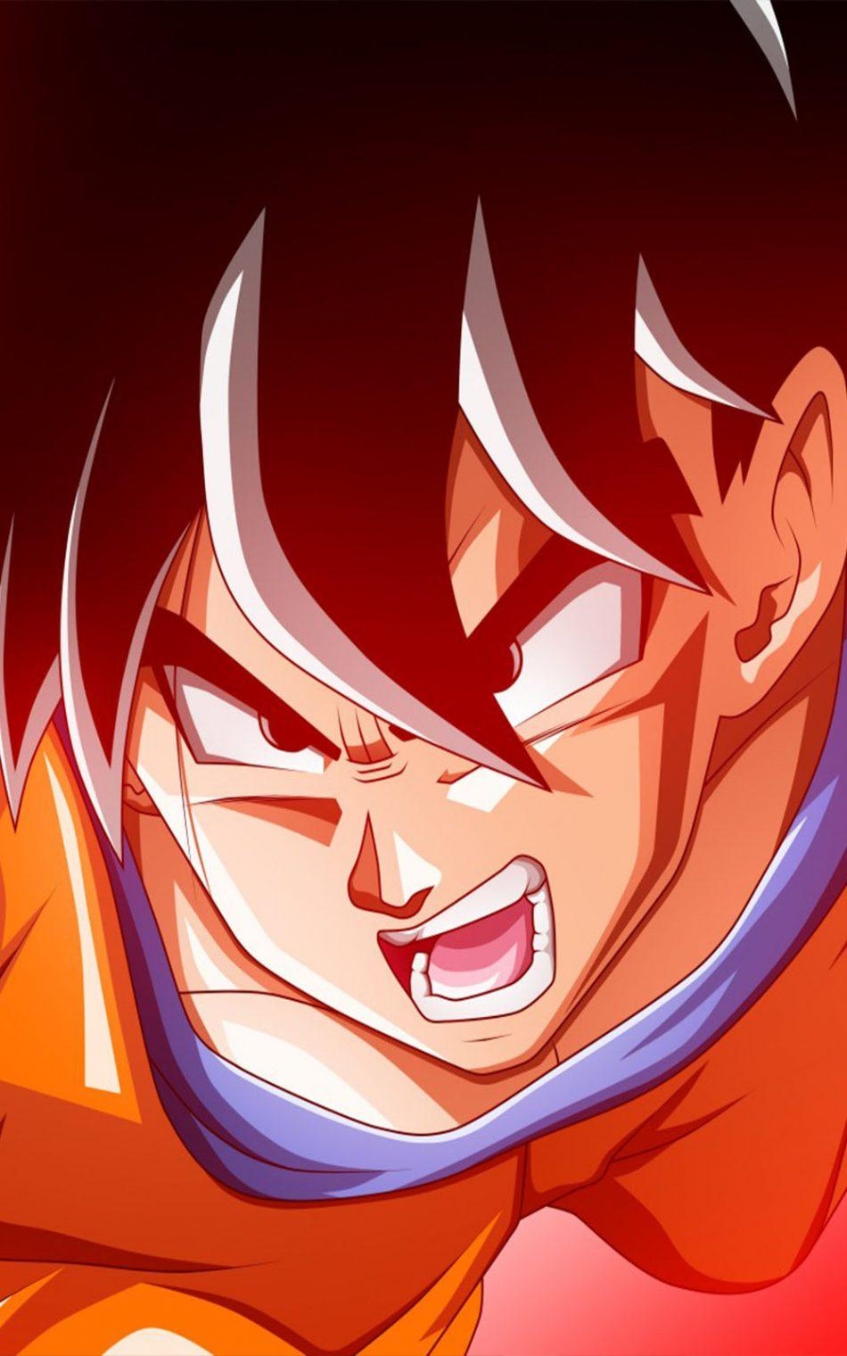 950x1520 Goku Dragon Ball Super 4K Ultra HD Mobile Wallpaper, Phone